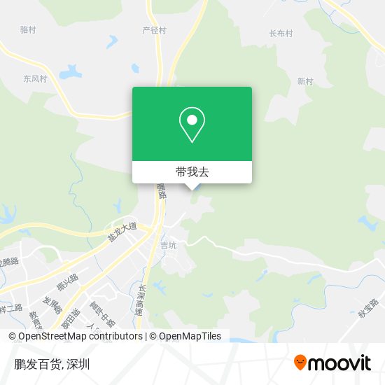 鹏发百货地图