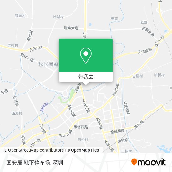 国安居-地下停车场地图