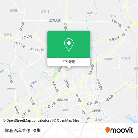 顺程汽车维修地图