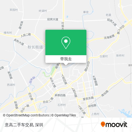 意高二手车交易地图
