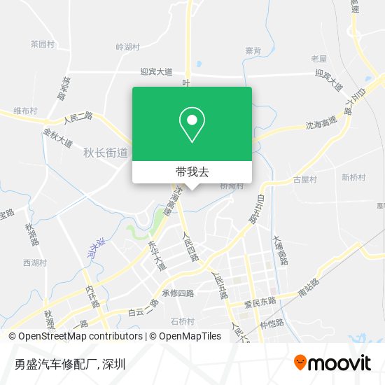 勇盛汽车修配厂地图