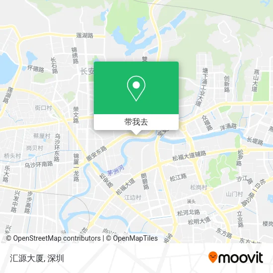 汇源大厦地图