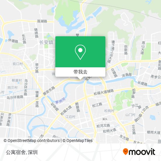 公寓宿舍地图