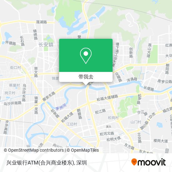 兴业银行ATM(合兴商业楼东)地图