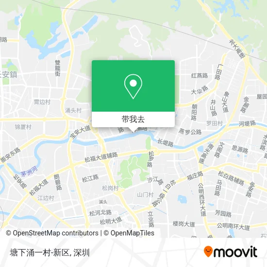 塘下涌一村-新区地图