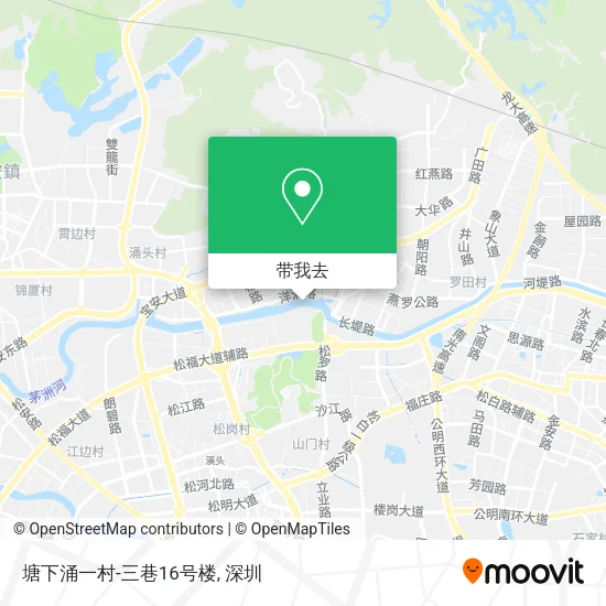 塘下涌一村-三巷16号楼地图