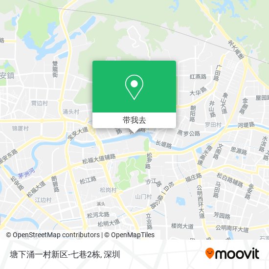 塘下涌一村新区-七巷2栋地图