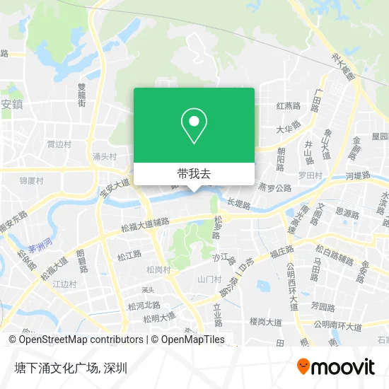 塘下涌文化广场地图