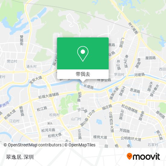 翠逸居地图