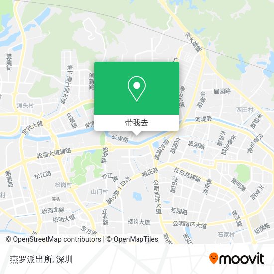 燕罗派出所地图
