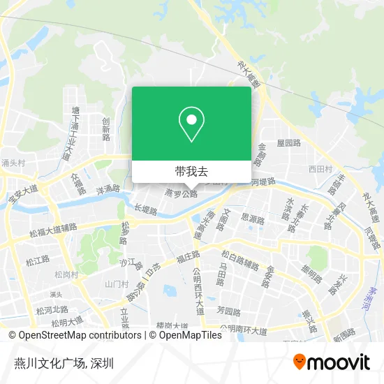 燕川文化广场地图