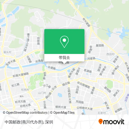 中国邮政(燕川代办所)地图