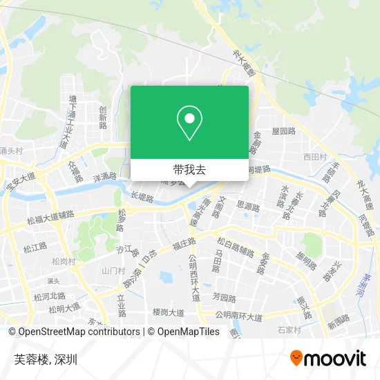 芙蓉楼地图