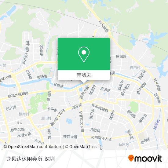 龙凤达休闲会所地图