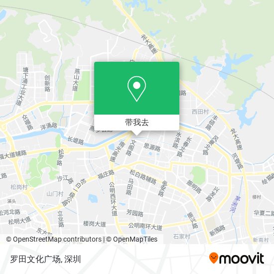 罗田文化广场地图
