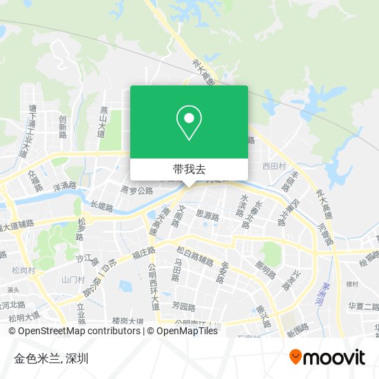 金色米兰地图