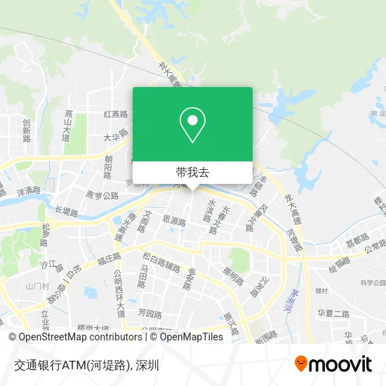 交通银行ATM(河堤路)地图