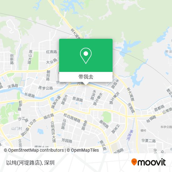 以纯(河堤路店)地图