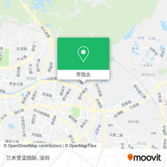 兰米烫染国际地图