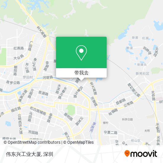 伟东兴工业大厦地图