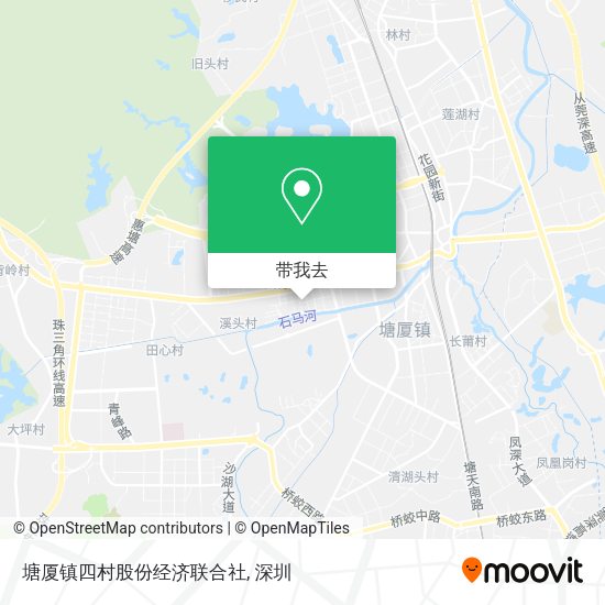 塘厦镇四村股份经济联合社地图