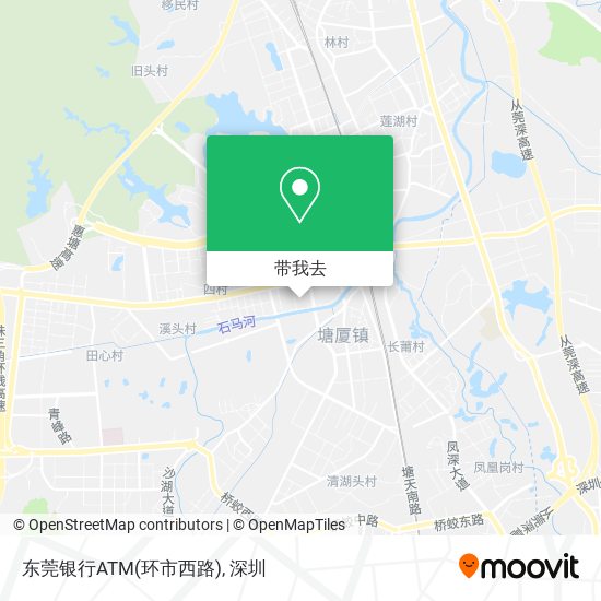 东莞银行ATM(环市西路)地图