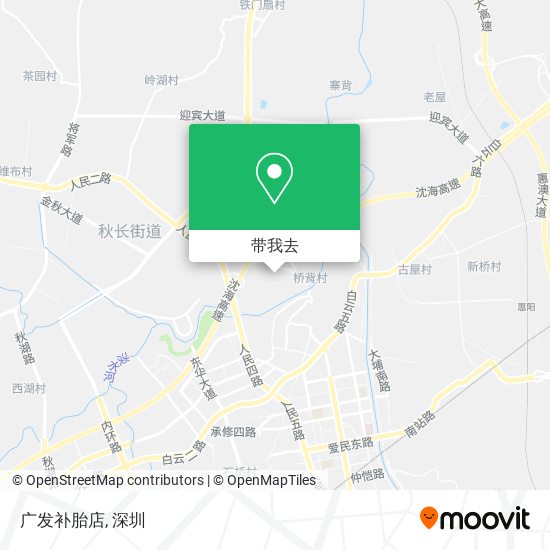 广发补胎店地图