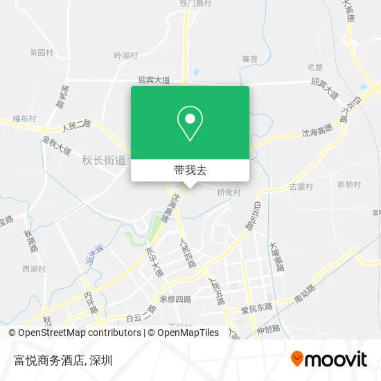 富悦商务酒店地图