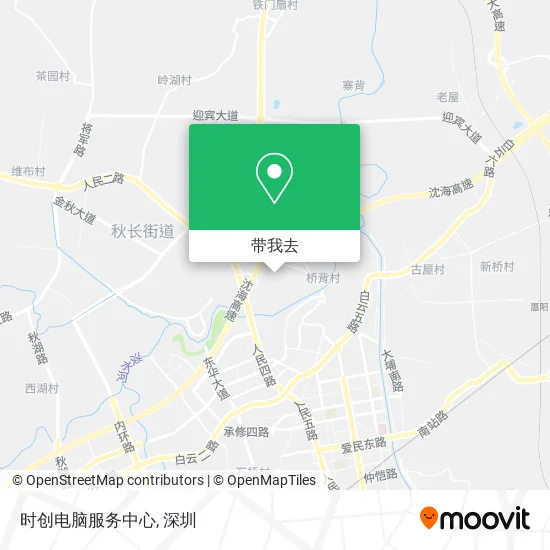 时创电脑服务中心地图
