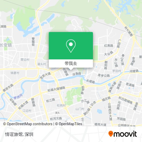 情谊旅馆地图