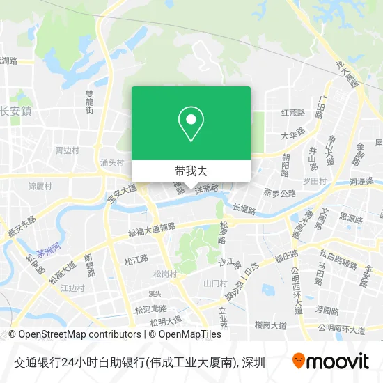 交通银行24小时自助银行(伟成工业大厦南)地图