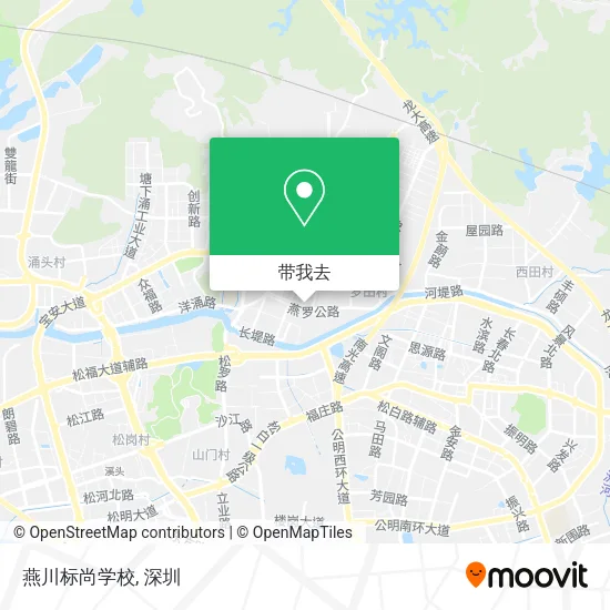 燕川标尚学校地图