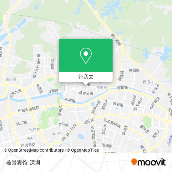 燕景宾馆地图