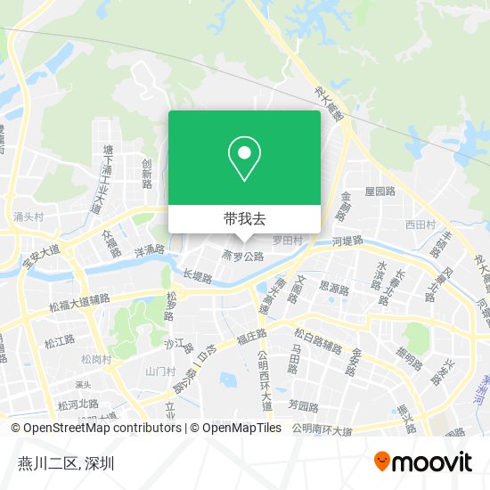 燕川二区地图