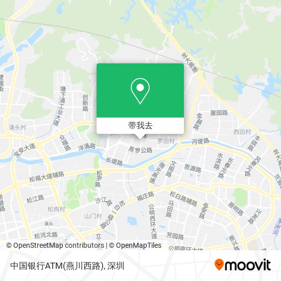 中国银行ATM(燕川西路)地图