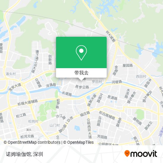 诺姆瑜伽馆地图