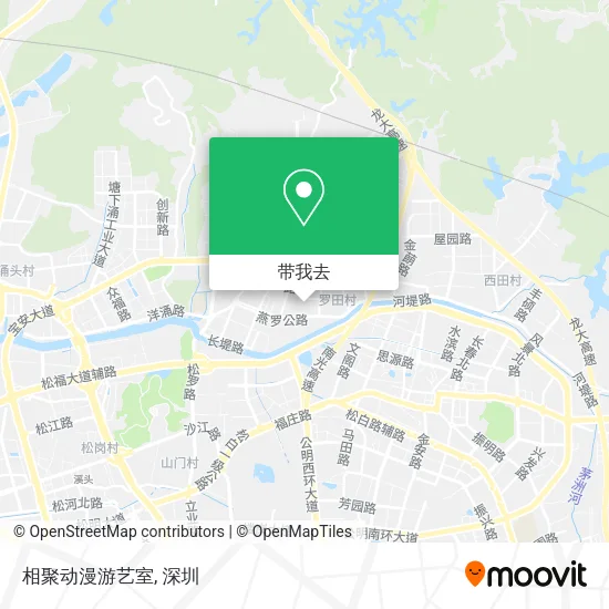 相聚动漫游艺室地图