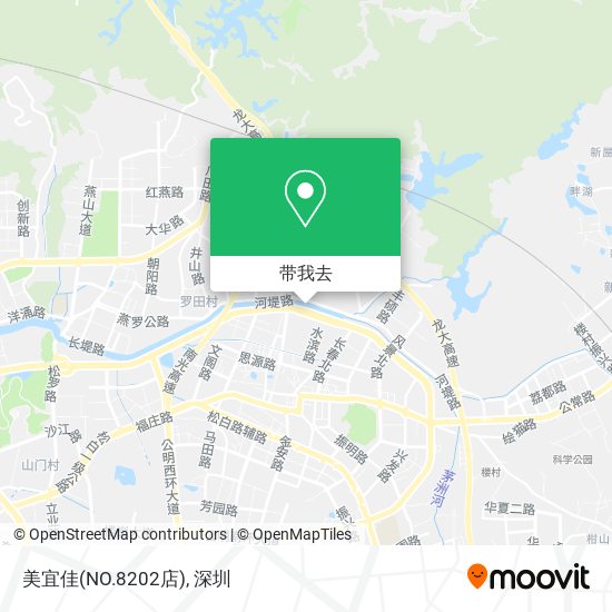 美宜佳(NO.8202店)地图