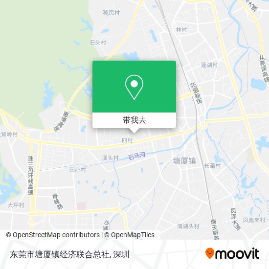 东莞市塘厦镇经济联合总社地图