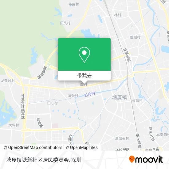 塘厦镇塘新社区居民委员会地图