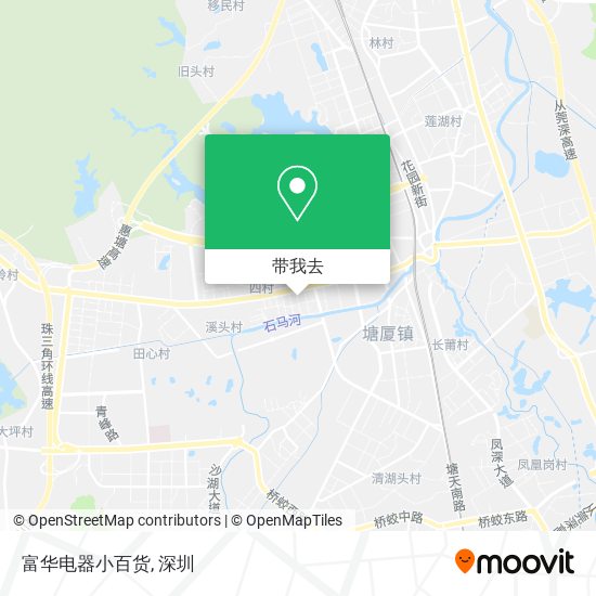 富华电器小百货地图