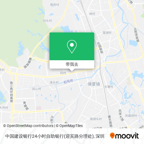中国建设银行24小时自助银行(迎宾路分理处)地图