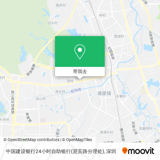 中国建设银行24小时自助银行(迎宾路分理处)地图