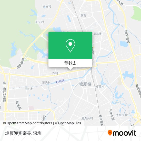 塘厦迎宾豪苑地图