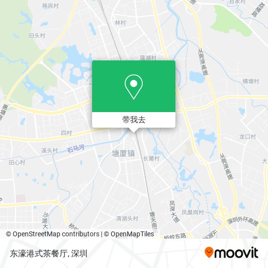 东濠港式茶餐厅地图