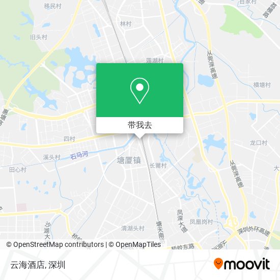 云海酒店地图