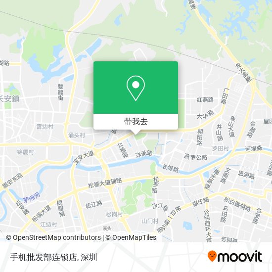 手机批发部连锁店地图
