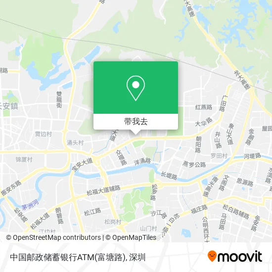 中国邮政储蓄银行ATM(富塘路)地图