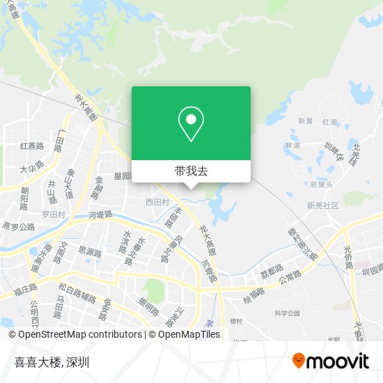 喜喜大楼地图