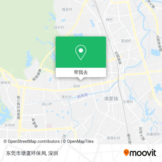 东莞市塘厦环保局地图